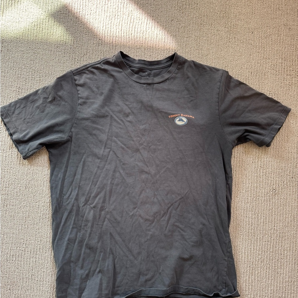 Tommy Bahama Charcoal Men's Short Sleeve Tee